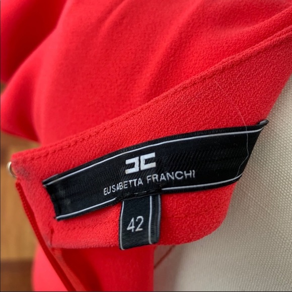 Elisabetta Franchi A-Line Mini Dress, Size 42/S - Picture 4 of 6
